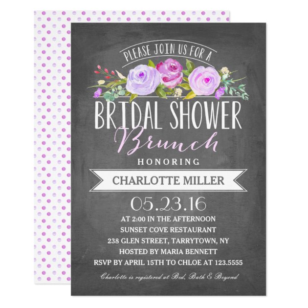 Bridal Shower Brunch | Bridal Shower Invitation