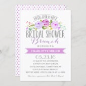 Bridal Shower Brunch | Bridal Shower Invitation (Front/Back)