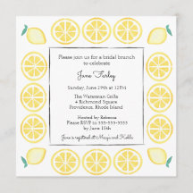Bridal Shower Brunch Invitation