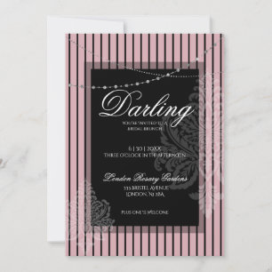 Bridal shower brunch with the bride Invitation