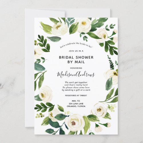 Bridal Shower by Mail Greenery invitation