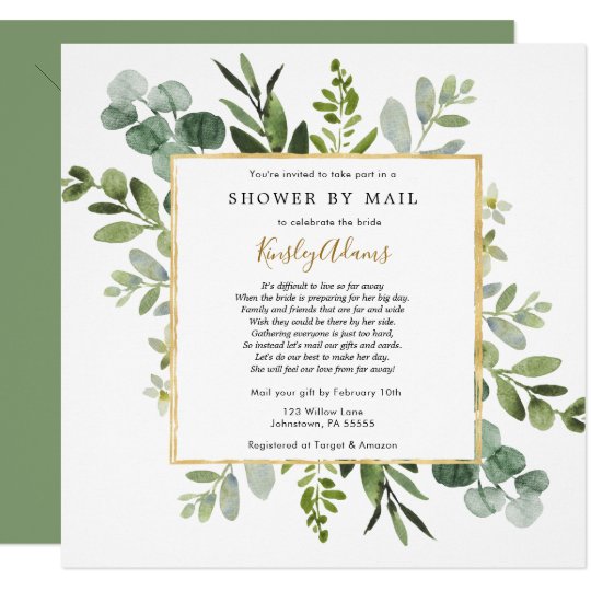 Bridal Shower Invitation Email Templates BEST HOME DESIGN IDEAS