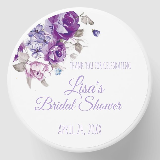 Bridal Shower Candle Favors Mini Candle Favors (Front)