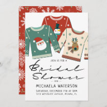 BRIDAL SHOWER | Christmas Ugly Sweater Party Invitation