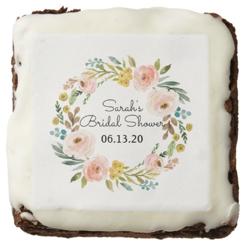 Bridal Shower Cookies Custom Flower