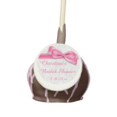 Bridal Shower Damask and Faux Bow Cake Pops (Front)