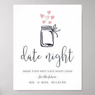 Day Evening Jar Posters Photograph Prints Zazzle photo regarding Date Night Jar Printable named Day Night time Jar Posters Photograph Prints Zazzle