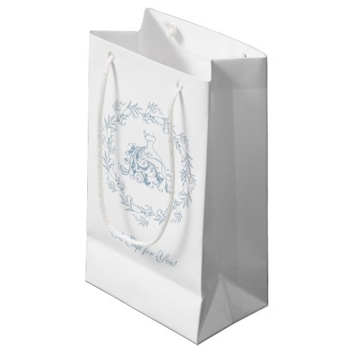 Bridal Shower _ Elegant Blue Favor Bag