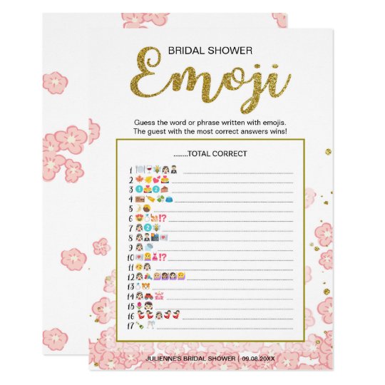 bridal_shower_emoji_dictionary_game_gold_pink_card re63f6e9f2df14655a2aaf12ed48a7aa6_6gdu5_540