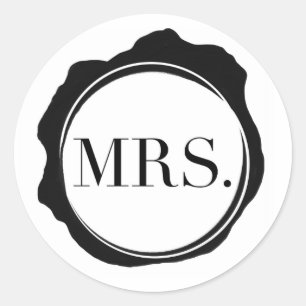 Bridal Shower Envelope Seals