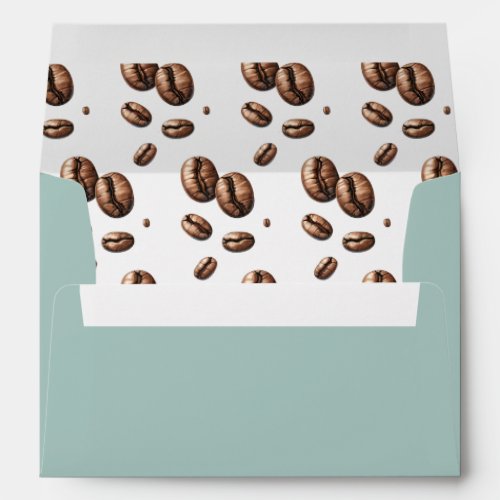 Bridal Shower Envelopes Love is Brewing Coffee Bea