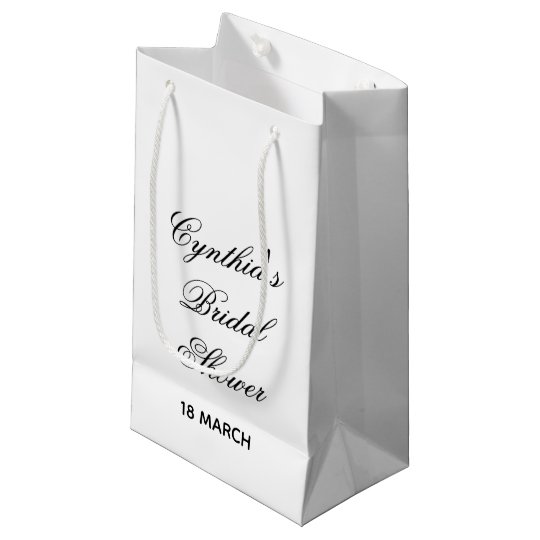 Bridal Shower Favor Bags