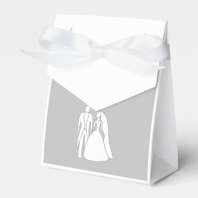 Bridal Shower Favor Box (Front Side)
