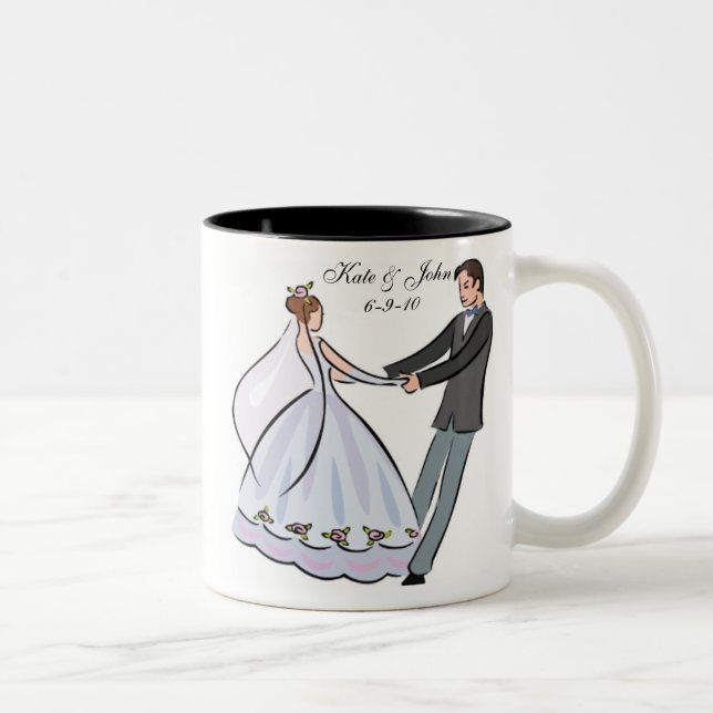 Bridal Shower Favor Customized Mug (Right)