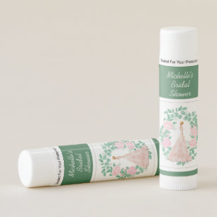 Bridal Shower Favor Lip Balm - Green