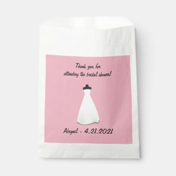 Bridal Shower Favors Bag by WeddingButler at Zazzle