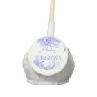 Bridal shower favors something blue hydrangea