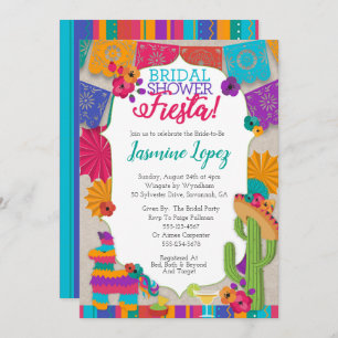 Bridal Shower Fiesta Invitation