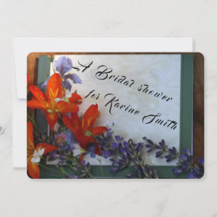 Bridal Shower Flat  Card