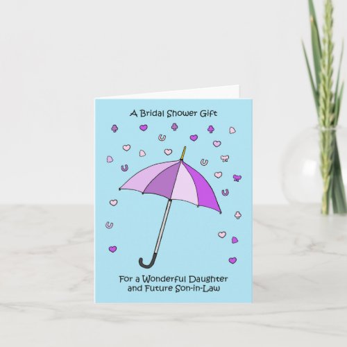 Bridal Shower for Daughter and Future Son_in_Law Card