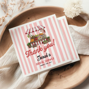 Bridal Shower Fresh Off The Market  Napkins