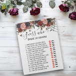 Bridal Shower Game Guess Who Halloween Notepad<br><div class="desc">This design may be personalized in the area provided by changing the photo and/or text. Or it can be customized by clicking Personalize this Template and then choosing the click to customize further option and delete or change the color of the background, add text, change the text color or style,...</div>