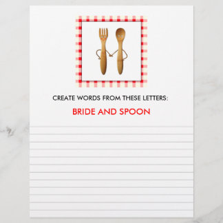 Bridal Shower Games