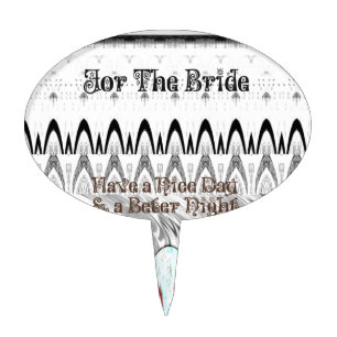 Bridal Shower Gift Art Print Cake Topper