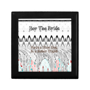 Bridal Shower Gift Art Print Gift Box
