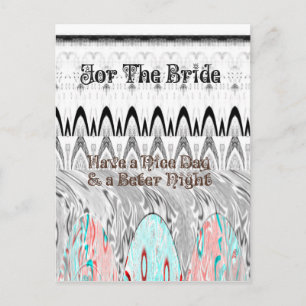 Bridal Shower Gift Art Print Postcard