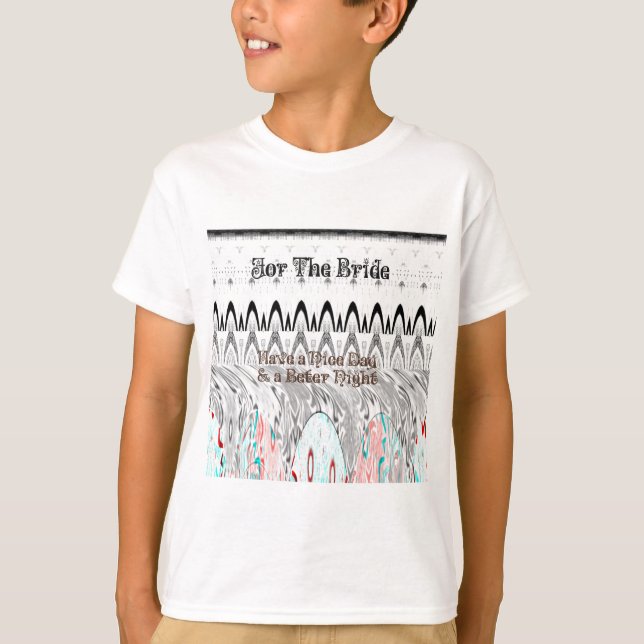 Bridal Shower Gift Art Print T-Shirt (Front)