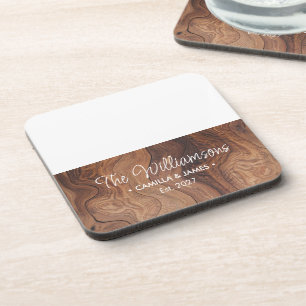 Bridal Shower Gift, Personalized Coasters, Housewa Beverage Coaster