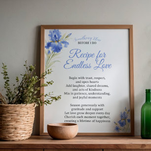 Bridal Shower Gift Recipe for Endless Love Poster