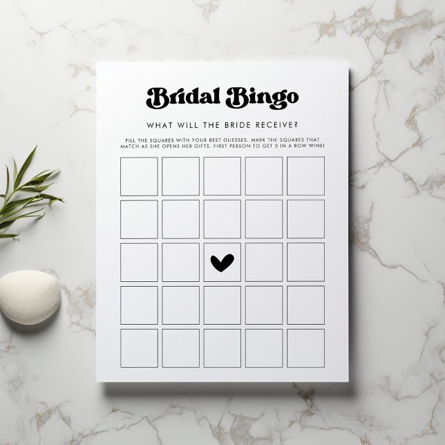 Bridal Shower Gifts Bingo Game (Creator Uploaded)