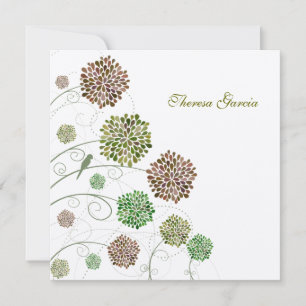 Bridal Shower Green Gables Personalized Invitation