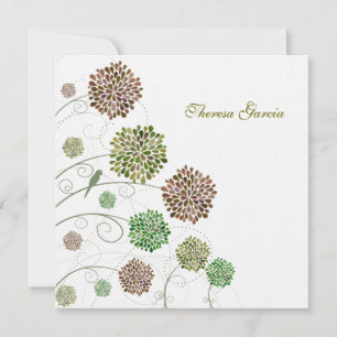 Bridal Shower Green Gables Personalized Invitation