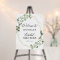 Bridal Shower Greenery Eucalyptus Gold Geometric