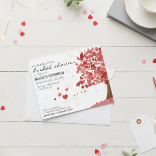 Bridal Shower Heart Tree Valentine's day