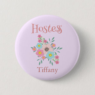 Bridal Shower Hostess Button