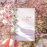 Bridal Shower Hot Pink Botanical Floral  Invitation