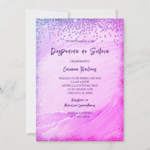 Bridal Shower In Spanish Invitation