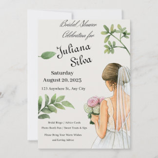 Bridal shower invitation