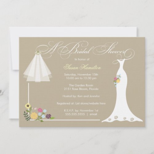 Bridal Shower Invitation