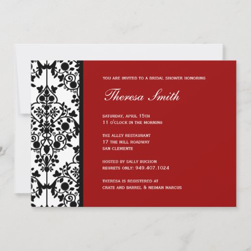 Bridal Shower Invitation