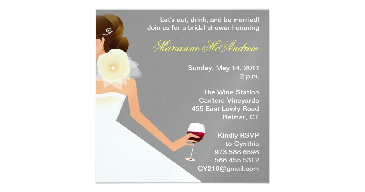 Bridal Shower Invitation