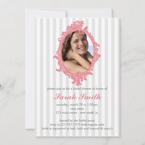 Bridal Shower Personalized Announcements