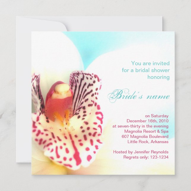 Bridal Shower Invitation (Front)