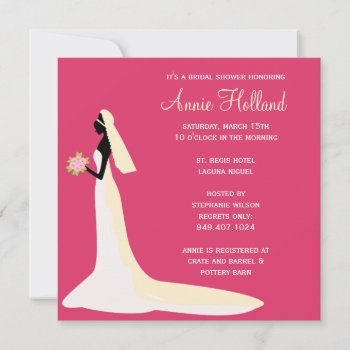 Bridal Shower Invitation by eventfulcards at Zazzle