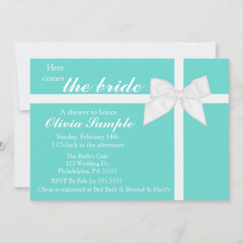 Bridal Shower Invitation