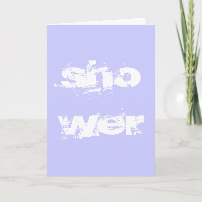 Bridal shower invitation (Front)